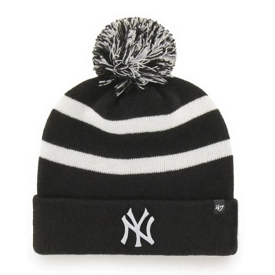 шапка,всички,шапки,47,mlb,new,york,yankees,breakaway,beanie,black,(black)
