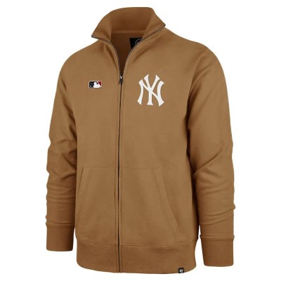 блуза,мъжки,пуловери,47,mlb,new,york,yankees,core,islington,full,zip,sweatshirt,beige