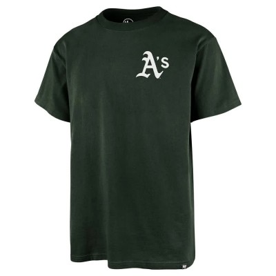тениска,мъжки,тениски,47,mlb,oakland,athletics,backer,echo,short,sleeve,t,shirt,green