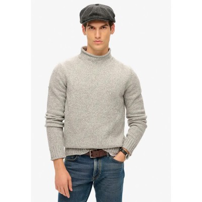 блуза,мъжки,пуловери,superdry,90s,high,neck,sweater,grey