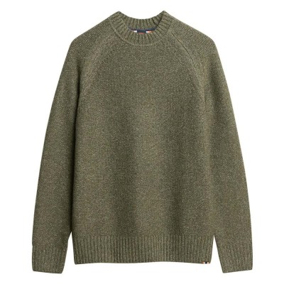 блуза,мъжки,пуловери,superdry,chunky,raglan,sweater,green