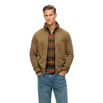 блуза,мъжки,пуловери,superdry,contrast,stitch,track,sweatshirt,washed,teak,brown