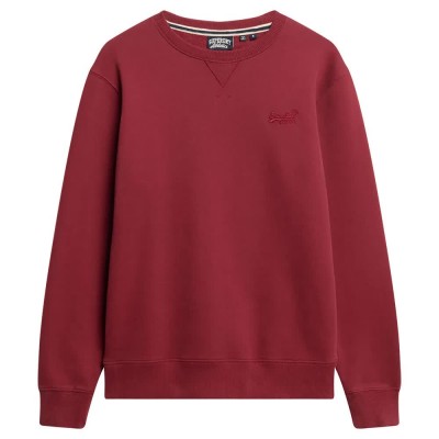 блуза,мъжки,пуловери,superdry,essential,logo,sweatshirt,rich,burgundy,(red)
