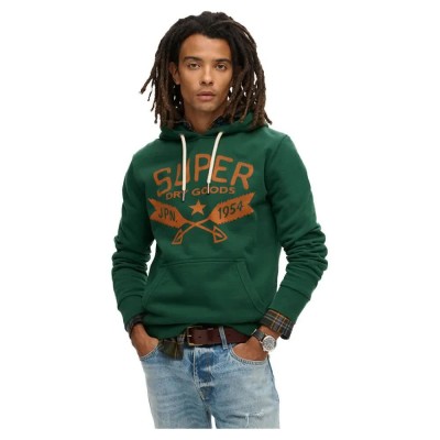 суичър,мъжки,пуловери,superdry,lo,fi,outdoor,hoodie,green,(bengreen,marl)