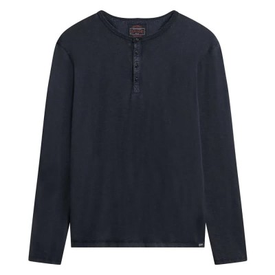 тениска,мъжки,тениски,superdry,slub,grandad,long,sleeve,t,shirt,french,navy,(blue)