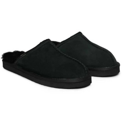 пантофи,мъжки,пантофи,superdry,suede,mule,slippers,black