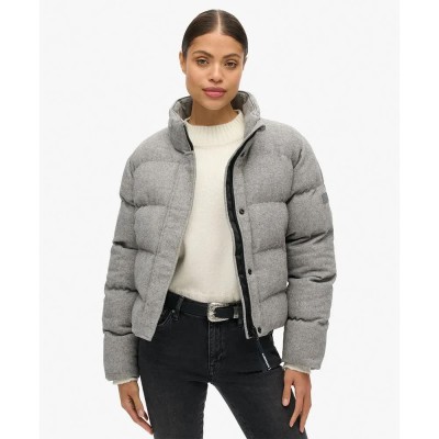 яке,дамски,якета,и,палта,superdry,tweed,boxy,jacket,grey