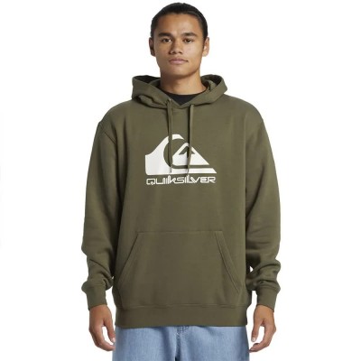 суичър,мъжки,пуловери,quiksilver,big,logo,hoodie,grape,leaf,(green)