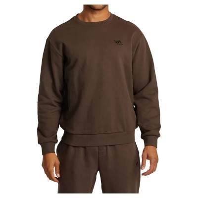 блуза,мъжки,пуловери,rvca,avyft00331,sweatshirt,brown,(mocha)