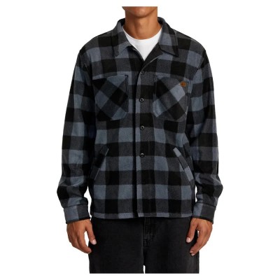 мъжки,якета,rvca,yukon,hi,pile,overshirt,blue