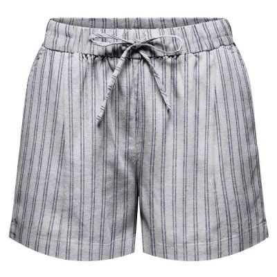 къси,панталони,дамски,панталони,only,caro,b,pull,up,shorts,grey,(bright,white,stripes,naval,academy)