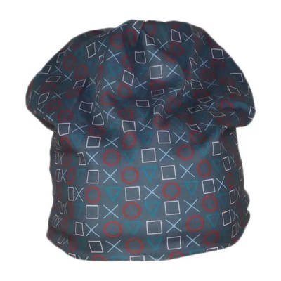 шапка,всички,шапки,numskull,playstation,simbols,beanie,blue,(grey)