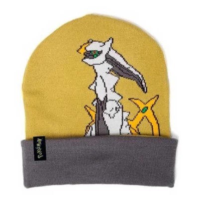 шапка,всички,шапки,shine,star,pokemon,arceus,beanie,yellow,(grey)