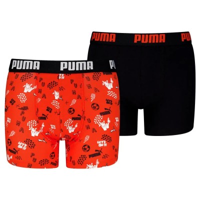 боксерки,детско,бельо,puma,701228115,boxers,2,units,red,black,(red,black)