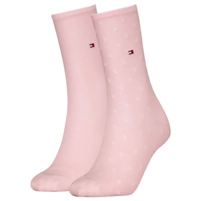 чорапи,дамски,чорапи,tommy,hilfiger,100001493,socks,2,pairs,pink,(light,pink)