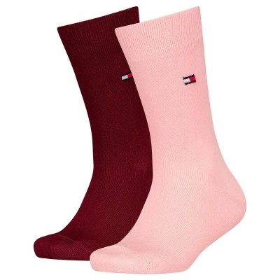 чорапи,детски,чорапи,tommy,hilfiger,391334,socks,2,pairs,pink,combo,(pink)