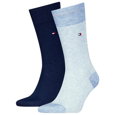 чорапи,мъжки,чорапи,tommy,hilfiger,701226104,socks,2,pairs,blue,(light,blue,melange)