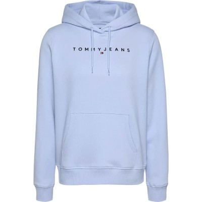 суичър,дамски,блузи,tommy,jeans,reg,linear,hoodie,blue