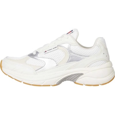 маратонки,дамски,маратонки,tommy,jeans,the,coney,metallic,trainers,white