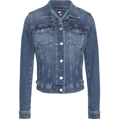 яке,дамски,якета,и,палта,tommy,jeans,vivianne,denim,jacket,blue