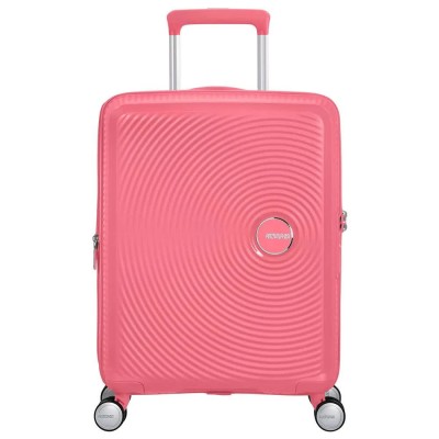 куфари,american,tourister,soundbox,spinner,55,20,tsa,35.5l,trolley,bag,pink