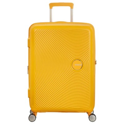 куфари,american,tourister,soundbox,spinner,67,24,tsa,81l,trolley,bag,golden,yellow,(yellow)