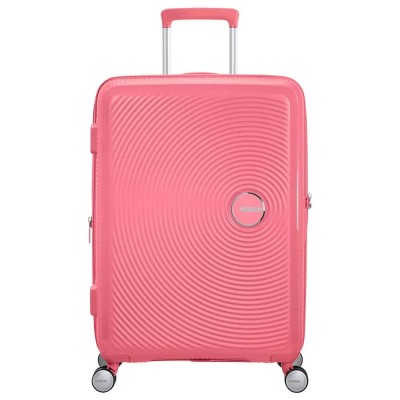 куфари,american,tourister,soundbox,spinner,67,24,tsa,81l,trolley,bag,sun,kissed,coral,(pink)