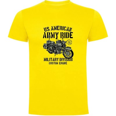 тениска,мъжки,тениски,kruskis,army,ride,short,sleeve,t,shirt,yellow
