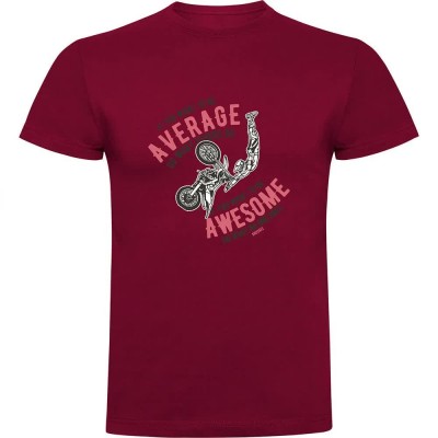 тениска,мъжки,тениски,kruskis,average,short,sleeve,t,shirt,dark,red,(red)