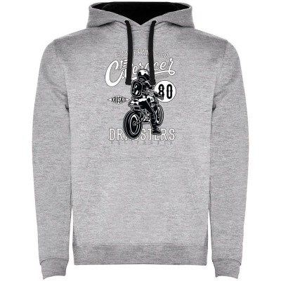 суичър,мъжки,пуловери,kruskis,dragsters,hoodie,heather,grey,black,(grey)