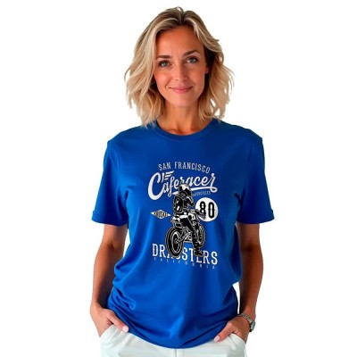 тениска,дамски,тениски,kruskis,dragsters,short,sleeve,t,shirt,blue,(royal,blue)