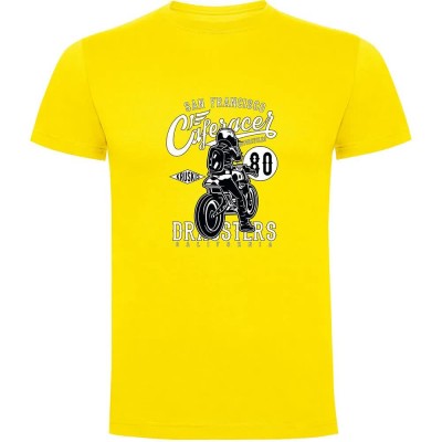 тениска,мъжки,тениски,kruskis,dragsters,short,sleeve,t,shirt,yellow