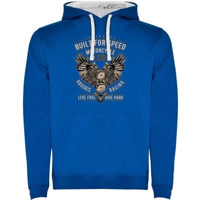 суичър,мъжки,пуловери,kruskis,live,free,hoodie,royal,blue,white,(blue)