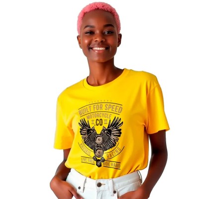 тениска,дамски,тениски,kruskis,live,free,short,sleeve,t,shirt,yellow,(yellow)