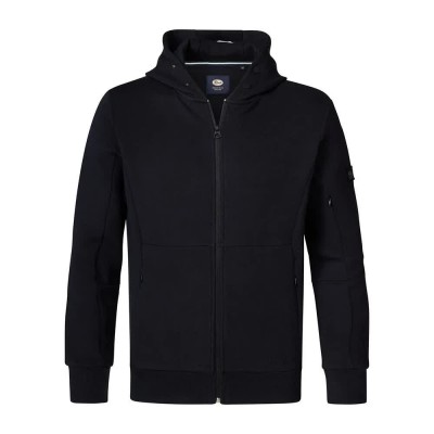 блуза,мъжки,пуловери,petrol,industries,swh334,full,zip,sweatshirt,black,(dark,black)
