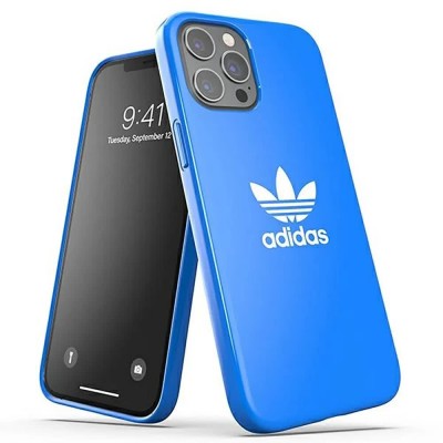 други,аксесоари,adidas,snap,trefoil,iphone,12,pro,max,42291,phone,case,clear,(blue)