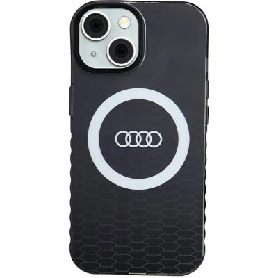 други,аксесоари,audi,iml,big,iphone,151413,6.1,auimlmip15q5d2bk,phone,case,clear,(black)