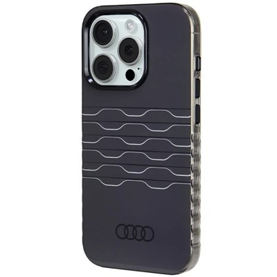други,аксесоари,audi,iml,iphone,15,pro,6.1,auimlmip15pa6d3bk,phone,case,clear,(black)
