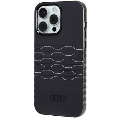 други,аксесоари,audi,iml,iphone,15,pro,max,6.7,auimlmip15pma6d3bk,phone,case,clear,(black)
