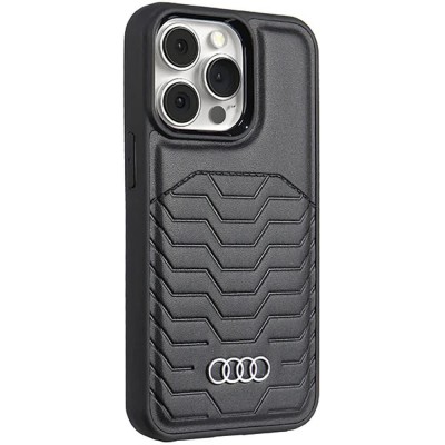 други,аксесоари,audi,synthetic,leather,iphone,13,pro13,6.1,autpupcmip13pgtd3bk,phone,case,clear,(black)