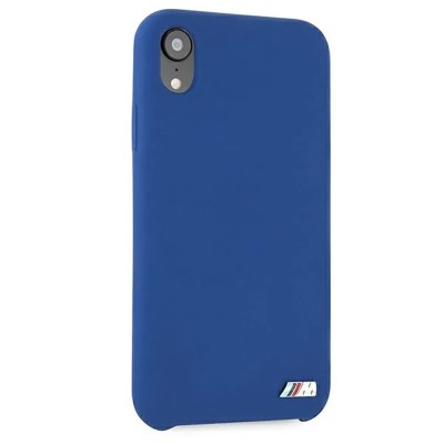 други,аксесоари,bmw,bmhci61msilna,iphone,xr,silicone,m,collection,phone,case,clear,(blue,navy)