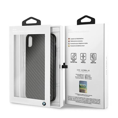 други,аксесоари,bmw,bmhci65mbc,iphone,xs,max,siganturecarbon,phone,case,clear,(black)