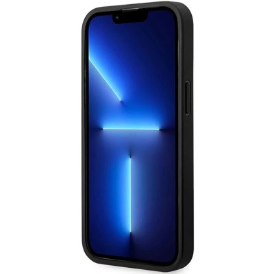 други,аксесоари,bmw,bmhcp14x22rbdk,iphone,14,pro,max,6.7,leather,dots,phone,case,clear,(black,blue)