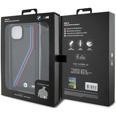 други,аксесоари,bmw,bmhcp15s23psvtk,iphone,151413,m,edition,carbon,tricollines&strap,phone,case,clear,(black)