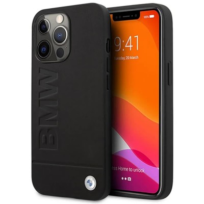 други,аксесоари,bmw,bmhmp14lsllbk,iphone,14,pro,6.1,signature,imprint,phone,case,clear,(black)