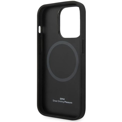 други,аксесоари,bmw,bmhmp14xsllna,iphone,14,pro,max,6.7,leather,hot,stamp,phone,case,clear,(blue,navy)
