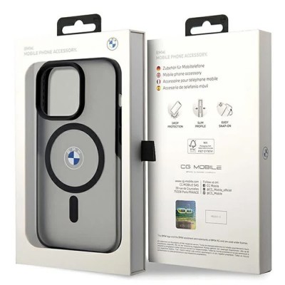 други,аксесоари,bmw,bmhmp15ldslk,iphone,15,pro,6.1,iml,signature,phone,case,clear,(black)