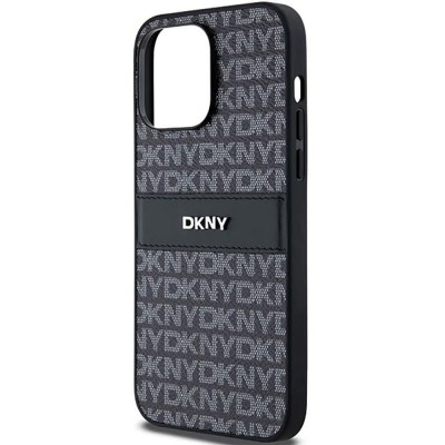 други,аксесоари,dkny,dkhcp14lprthslk,iphone,14,pro,6.1,leather,mono,stripe,phone,case,clear,(black)