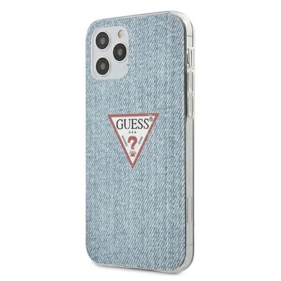 други,аксесоари,guess,guhcp12mpcujullb,iphone,12,pro,6.1,jeans,collection,phone,case,clear,(blue)