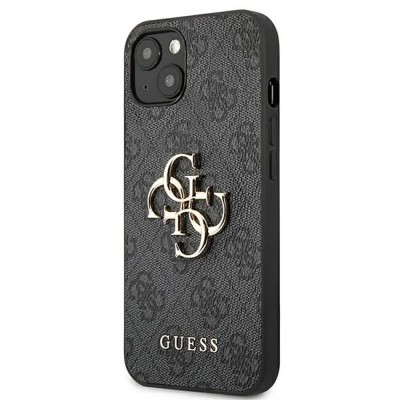други,аксесоари,guess,guhcp13m4gmggr,iphone,13,phone,case,clear,(grey)
